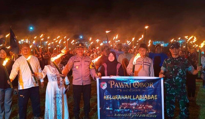foto pawai obor